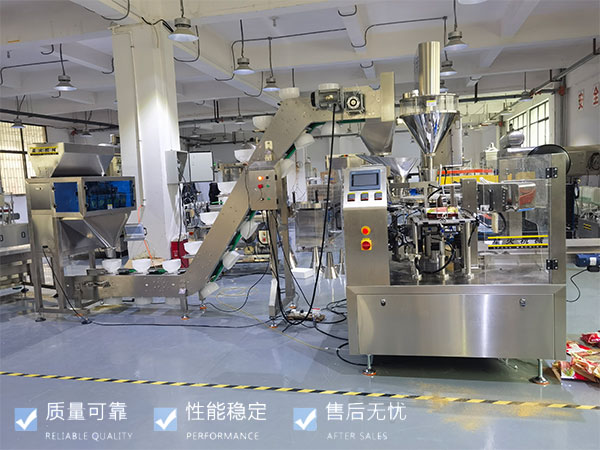 調料粉末顆粒自動化包裝流水線